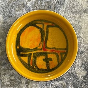 Vintage Poole Pottery MCM dish